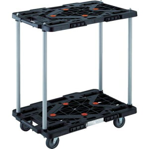 TRUSCO ��������� 2�i�����[�g�o�� 600X400 �n���h���� �� ( MPK-6020-BK ) �g���X�R���R(��)