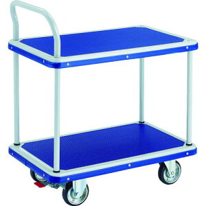 TRUSCO�@�v���X���^���ԁ@��ԁ@�h���L�[�J�[�g�@2�i���Б��^�C�v810×510�@�X�g�b�p�[�t ( 204NS ) �g���X�R���R�i���j