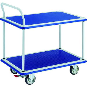 TRUSCO�@�v���X���^���ԁ@��ԁ@�h���L�[�J�[�g�@2�i���Б��^�C�v915×615�@�X�g�b�p�[�t ( 304NS ) �g���X�R���R�i���j