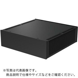 タカチ ( タカチ電機工業 ) 縦型ヒートシンク式アルミサッシケース ブラック ( HY70-23-23BB ) 【メーカー取寄】