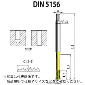 NOGA ( カーメックス ) DIN-5156 高性能 転造タップ G3/4-14 XT7 ( FD5156CG3/47XT ) 【3本セット】