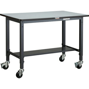 TRUSCO ( �g���X�R���R ) �y�׏d��Ƒ䍂�����ߎ�(100kg)AWM�^ 1200X750XH806~1016 ��100�L���X�^�[�t �_�[�N�O���[�F ( AWMR-1275C100 )