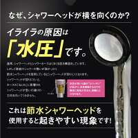 シャワーがくるくる回るホース