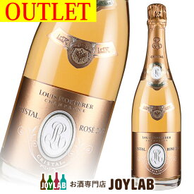 【アウトレット】ルイロデレール クリスタル ロゼ 2013 750ml 箱なし シャンパン シャンパーニュ 【中古】