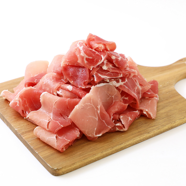 低温でじっくり乾燥 燻製 国産豚もも肉100%使用 大容量 生ハム切り落とし500g《冷凍》 優先配送 バーゲンで