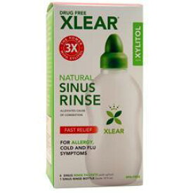 Xlear　キシリトール配合天然鼻洗浄剤 1キット