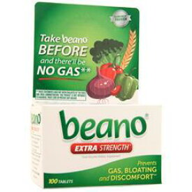 Beano　食品酵素サプリメント（Food Enzyme）　100錠