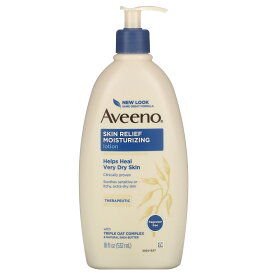 AVEENO　スキンリリーフ モイスチャライジングローション 無香料 532ml（18液量オンス）