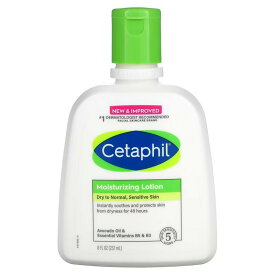CETAPHIL　モイスチャライジングローション 乾燥肌～普通肌 敏感肌　アボカドオイルと必須ビタミンB5, B3　237ml（8液量オンス）