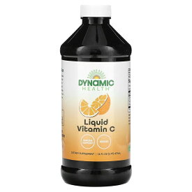 Dynamic Health　液体ビタミンC、天然柑橘味、1,000mg、473ml（16液量オンス）