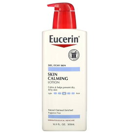 Eucerin　スキンカーミングローション、無香料、500 ml（16.9 fl oz）