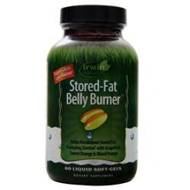 Irwin Naturals　Stored-Fat Belly Burner（ストアドファット ベリーバーナー） 液体ソフトジェル60粒