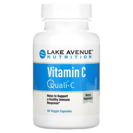 Lake Avenue Nutrition　ビタミンC、Quali-C（クオリC）、1,000mg、ベジカプセル60粒