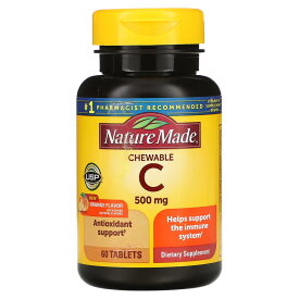 Nature Made社　Cチュアブル　オレンジ　500mg　タブレット60粒