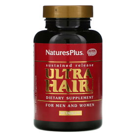 NaturesPlus　Ultra Hair、男性＆女性用、タブレット90粒