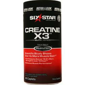 Six Star　エリートシリーズ CreatineX3（クレアチンX3）　カプレット60粒