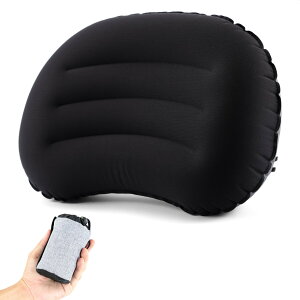 楽天1位!軽量コンパクトなキャンプ枕 瞬時膨張 至福の寝心地 人間工学に基づくデザイン 高さ調節可能 耐久性抜群 日本企業の安心サポート 車中泊 アウトドア ソロキャンプ エアーピロー