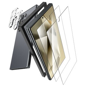 Besecou KXtB Galaxy S24 Ultra p یtB 2 + JtB 2 Ɏqfސ KChgt ywFؑΉzKX tیtB 9Hdx ϏՌ CAh~ MNV