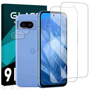 cronincards 対応 Google Pixel 8A フィルム + レンズ保護フィルム(2+2枚入)【 国産旭硝子素材 強化ガラス 液晶 】 対応 Google pixel 8a 5G ガラスフイルム 対応 ピクセル8a 保護フィルム 【 3D Touch対応