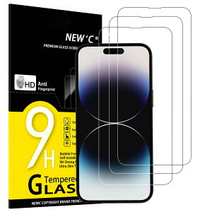 NEW'C 3 KXtB iPhone 14 Pro Max p (6,7C`) KXtیtB ȂAϋv9HdxACAȂ