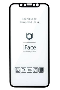 iFace iPhone 11 Pro/XS/X p KXtB EhGbW ʕیV[g [ubN]