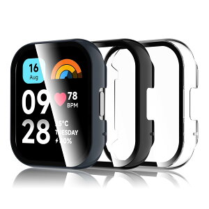 Bigqin Xiaomi Redmi Watch 3 Active �Ή� �P�[�X �y3������z��̌^ �S�ʕی�J�o�[ �ɔ��y�� �w��h�~ �����ߗ� �C�菝�h�~ �戵�ȒP (PC�t���[��+�����K���X)