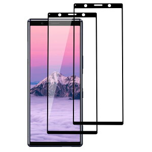 �y2������z Xperia 5 �p �K���X�t�B���� �����ߗ� �S�ʕی� SOV41 SO-01M�t�B���� �G�N�X�y���A 5 �����K���X �t���ی�t�B���� �y�����Ȃ�/�w��h�~/�\��t���ȒP/�C�A�[���z