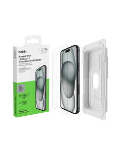 yAppleFKXtBzBelkin iPhone 16 Plus/iPhone 15 Plusp UltraGlass 2یKXtB KX R 0.29mm ȒPtLbgt OVA132zz