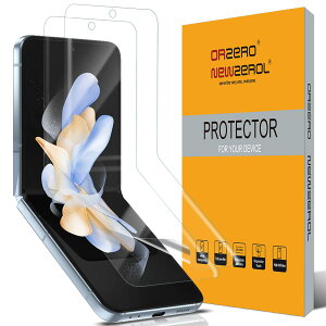 Newzerol y2z For Galaxy Z Flip4 tBySʕیECAEߗEwh~Ezz tXN[tB MNV[Z Flip 4یtB