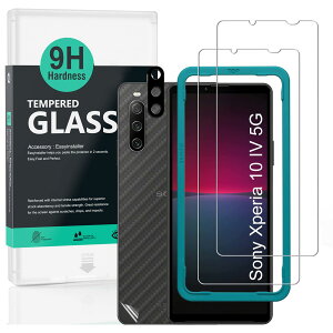 IBYWIND KXtB Sony Xperia 10 IV 5G 6" p KX ی tB 2Zbg JYve N^[t(ޗ) wʕیtBt ȒPLbgt