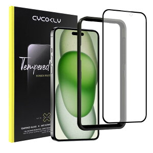 CYCOKLY iPhone15 plus/ iPhone16 plusp KXtB A`OAi6.7C`jyQ[ یtBz 2.5DSʕی {fވɎq ˖h~ wh~ CA KChgt ACtH15/1