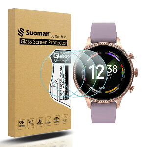 �y3���Z�b�g�zSuoman for fossil gen 6 �ی�t�B���� 9H�d�x �y�� ���^ �w�� �C�A�h�~ �����ߗ� �t�H�b�V�� for fossil gen 6 �t�B����