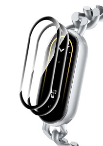 Maxku Xiaomi Smart Band 9 یtB VI~ X}[goh9 tیtB Xiaomi Band 9 یtB PET Yf@ ȖʑΉ _炩 dx4H CA[ wh~ Uh~ x 