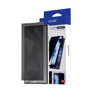 araree Galaxy S24 Ultra Ή SC-52E / SCG26 tB NA ̂h~ KXtB CORE (2) [ vCoV[ی dx9H 0.37mm 4dC[\ wh~ Uh~ tKCh ~X|