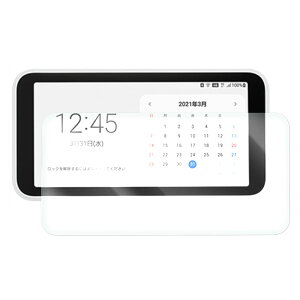 [MIWA CASES] Galaxy 5G Mobile Wi-Fi SCR01 �����K���X�ی�t�B���� 9H ���E���h�G�b�W