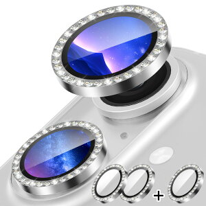 Suoman (2+1����)for iPhone 16/16 Plus�J���������Y�ی�J�o�[ �A�C�t�H��16/16 �v���X�J���������Y�ی�t�B���� �L���L���̃_�C�������h�̃J���������Y�t�B����for iPhone 16/16 Plus -��F