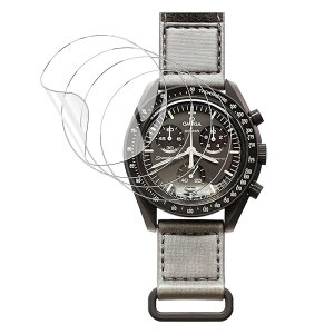 �y4���zOMEGA X SWATCH �ی�t�B����4H�d�x0.1mm �����ߗ� 24���ԓ��C�A��������OMEGA × SWATCH �ی�t�B���� �t���ی� ���h�~ �����ߗ��i��-�K���X�f�ށj