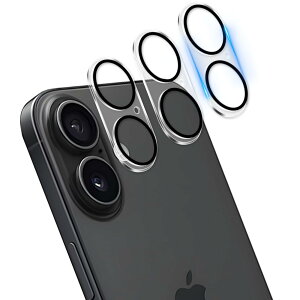 Ή iPhone 16 / iPhone 16 Plus JtBy3Zbg-YAGCɎqfށzACtH16 YیtB ACz 16 vX YtB KX Sʕی JJo[ ϏՌ C