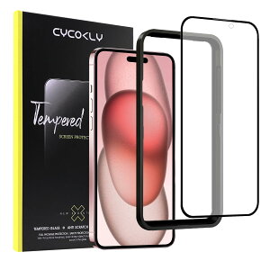 CYCOKLY iPhone15/ iPhone16 KXtB A`OAi6.1C`jKX tیtB 炳犴 ˖h~ wh~ KChgt