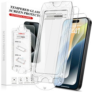 AUNEOS iPhone 16 / iPhone 15 p KXtB 2 ACtH 16 pیtByKChgtES҂łDz phone 16 tB iPhone 16 KXJo[Sʕی {Ɏqf dx9H 