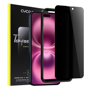 iPhone 16 Plus KXtB `h~ 25° vCoV[ی CYCOKLY 2.5D {fވɎq dx 9H wh~ z CAh~ KChgti6.7C`j