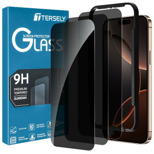 [3-Pack] T Tersely for iphone 16 Pro Max tB `h~ KXtB KX XN[veN^[ dx9H Uh~ Rۍp t Sʕی x Ռz  \tȒP