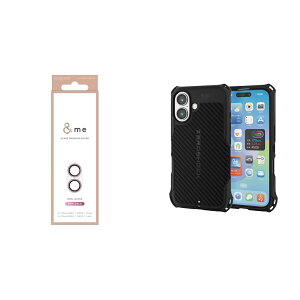 �y�ϏՌ��P�[�X�Z�b�g�z �G���R�� iPhone 16 �J�����t�B���� �����K���X �d�x10H ���A���K���X���̗p �S�ʕی� ������� �O���b�^�[ �w�䂪���Ȃ� �s���N�S�[���h PM-A24AFLLP5PGG + �G���R�� iPhon
