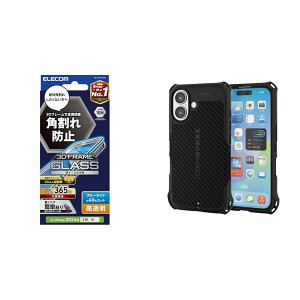 y}Olbg ϏՌP[XZbgz GR iPhone 16 KXtB KX dx10H u[CgJbg t[t pꂵȂ yKChgtz ubN PM-A24AFLGFBL + G