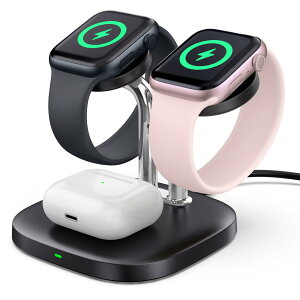 Apple Watch Ή[dASwanScout 704AA3.3W[dX^hA2Apple Watch𓯎ɏ[d\AApple Watch Ultra 2/UltraAWatch 9/8/7/6AirPods 4/Pro 2/Pro/3ɑΉiA_v^[ʔj
