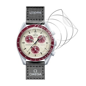 �yLAZIRO�z Omega x Swatch Bioceramic Moonswatch ��p �X�N���[���ی�t�B�����A�A�N���������q�h���Q�� �V�f�U�C�������^ TPU�f�� �S�ʕی� �ώw�� ������ �����ߗ� Omega x Swatch Bioceramic Moonswatch �ی�t