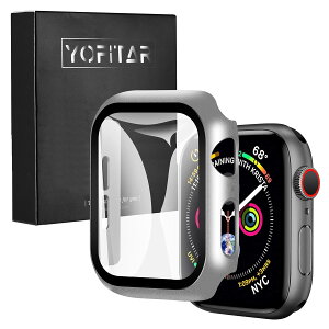 YOFITAR Apple Watch p P[X Apple Watch Ultra 2/Ultra/10/9/8/7/SE2/6/SE/5/4 AbvEHb`یJo[ KXtB ̌^ PCf Sʕی ^ ȒP ϏՌ ߗ wh~ h~(44mmCV