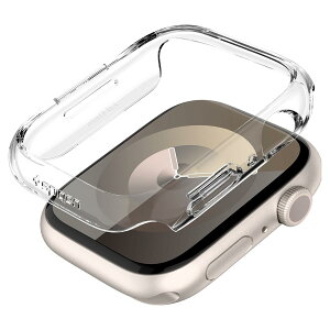 ySpigenz Apple Watch P[X 41mm y Series 9 / 8 / 7 Ή z S  Ռ z ȈՒE ^ Vv X y یJo[ AbvEHb`P[X VEtBbg ACS04187 (NX^