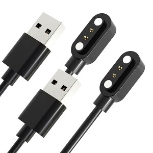 �X�}�[�g�E�H�b�`�[�d�P�[�u�� 2�s���̋�����2.84mm USB�[�d 0.6m SZSL�}�O�l�b�g�[�d�R�[�h Willful SW021/ Willful IP68 / SW025 / YAMAY SW021/ SW023 / ID205S /ID205L /ID216 /Uwatch 3/UwatchUfit�ȂǗp USB�P�[�u�� USB�[�d