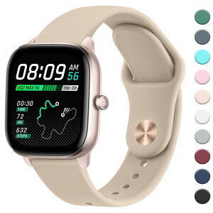 [Vancle] 20mm oh for Amazfit GTS 4 Mini/GTS 4/GTS 3/GTS 2 Mini, Bip U Pro/Bip 3/Bip 3 Pro oh xg _炩 VRoh ߉\ (~NeB[)